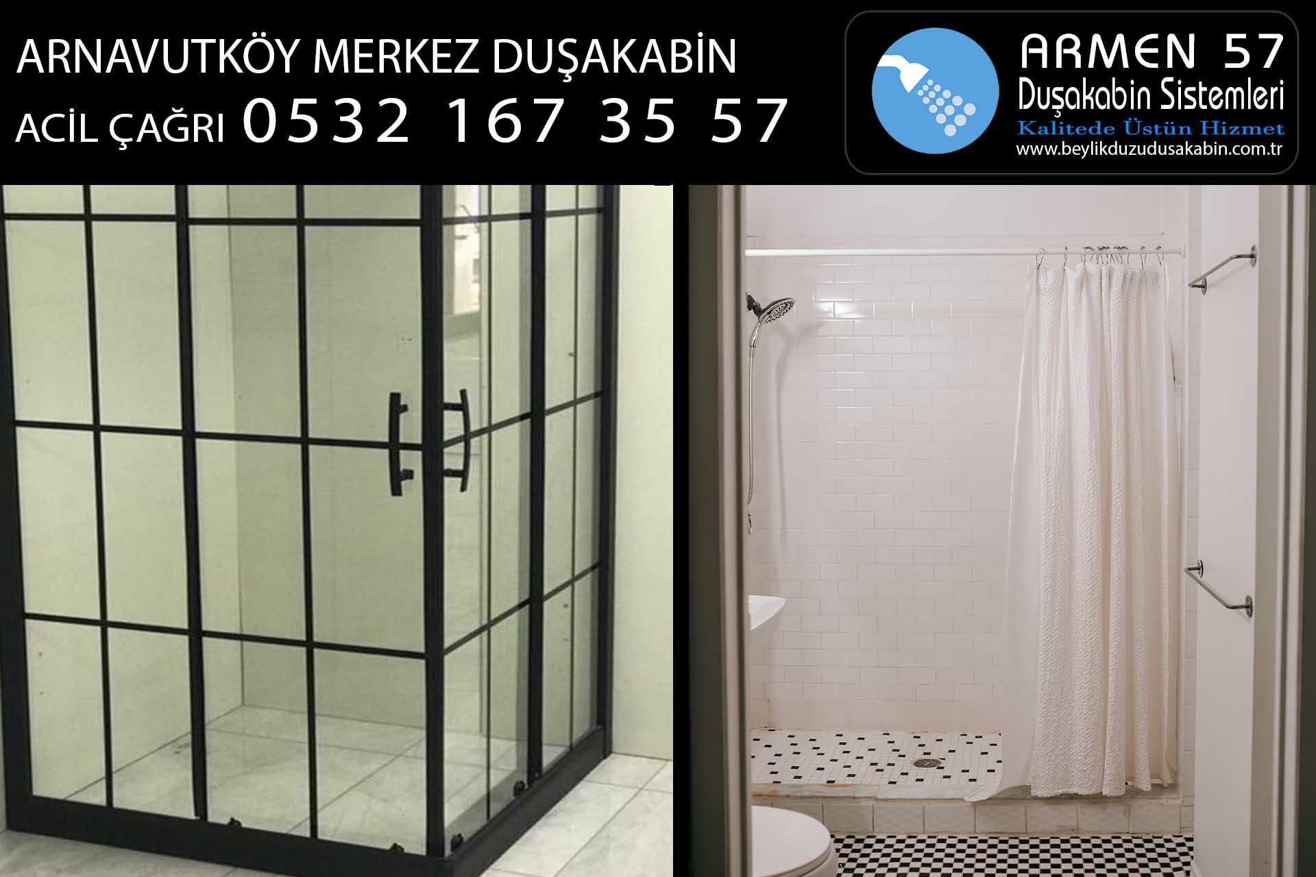 arnavutköy merkez duşakabin