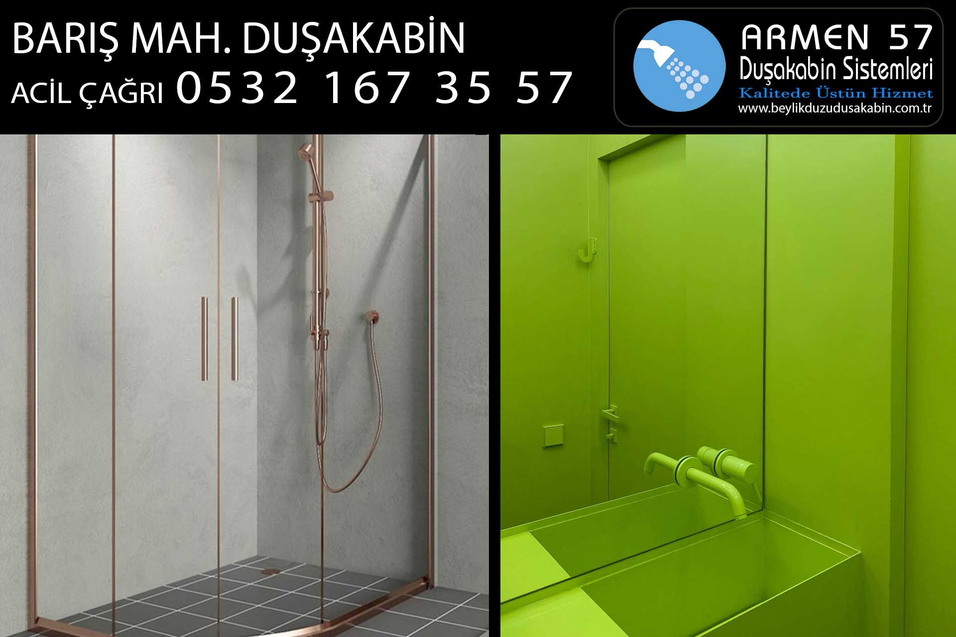 barış mahallesi duşakabin