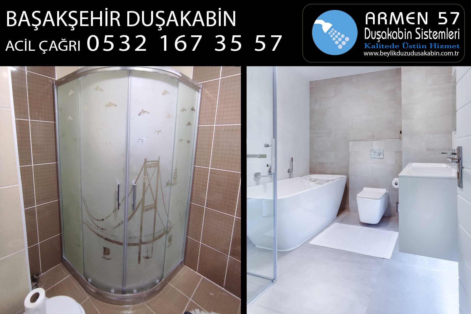 başakşehir duşakabin