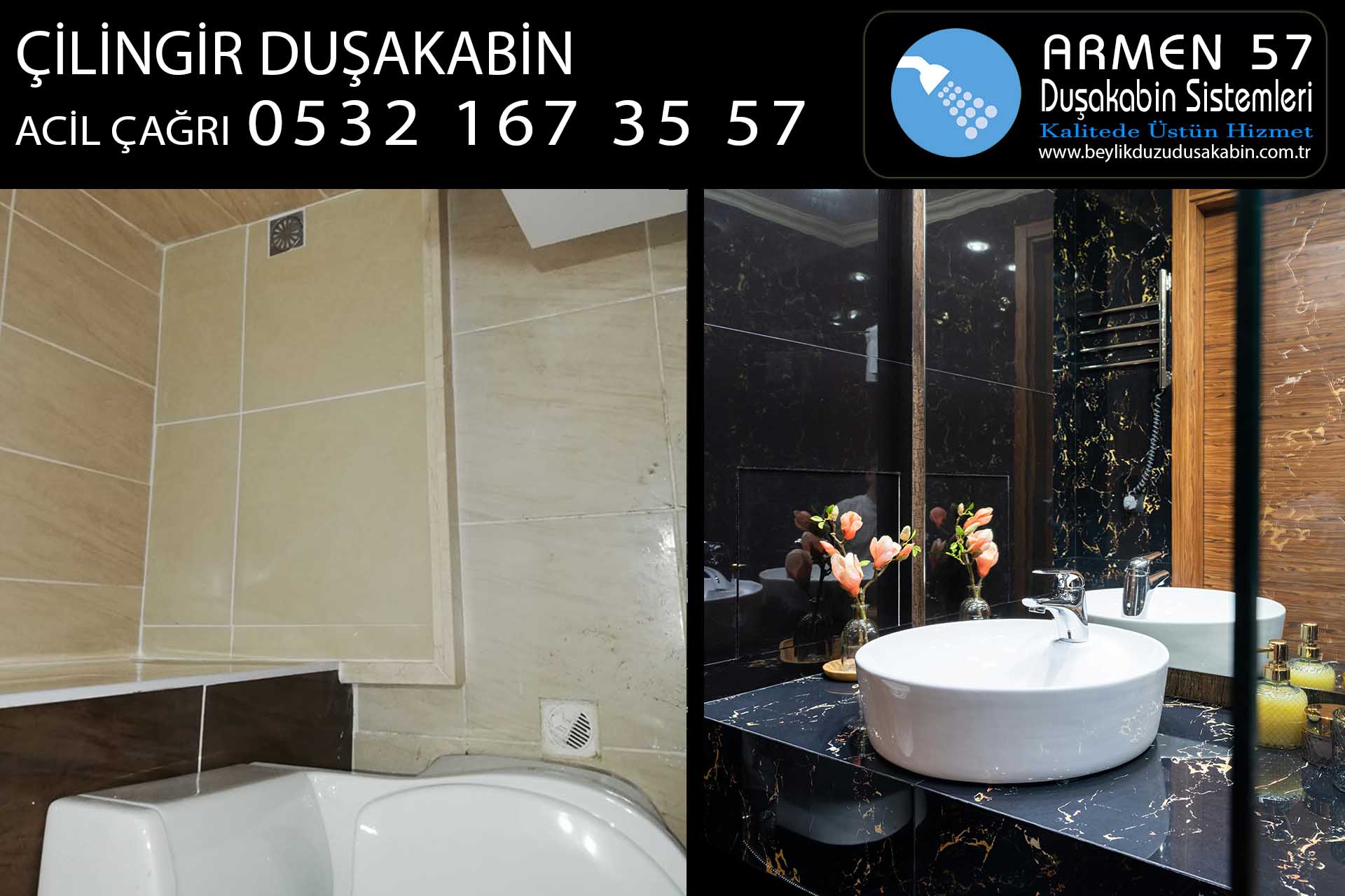 çilingir duşakabin