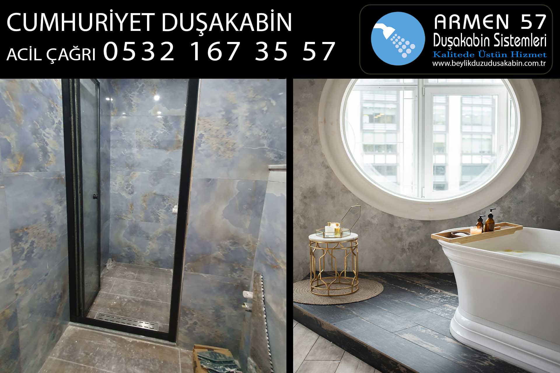 cumhuriyet duşakabin