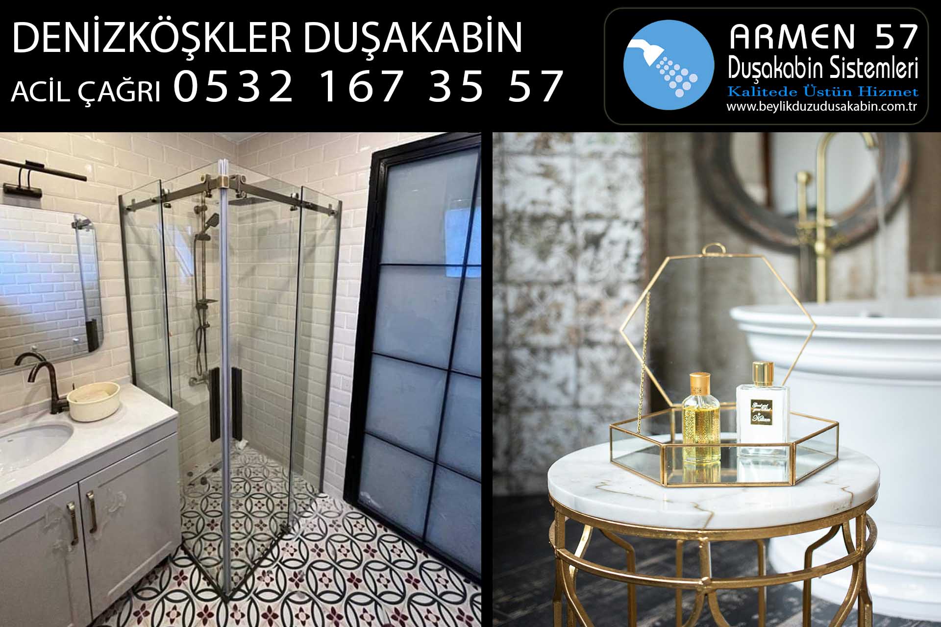 denizköşkler duşakabin