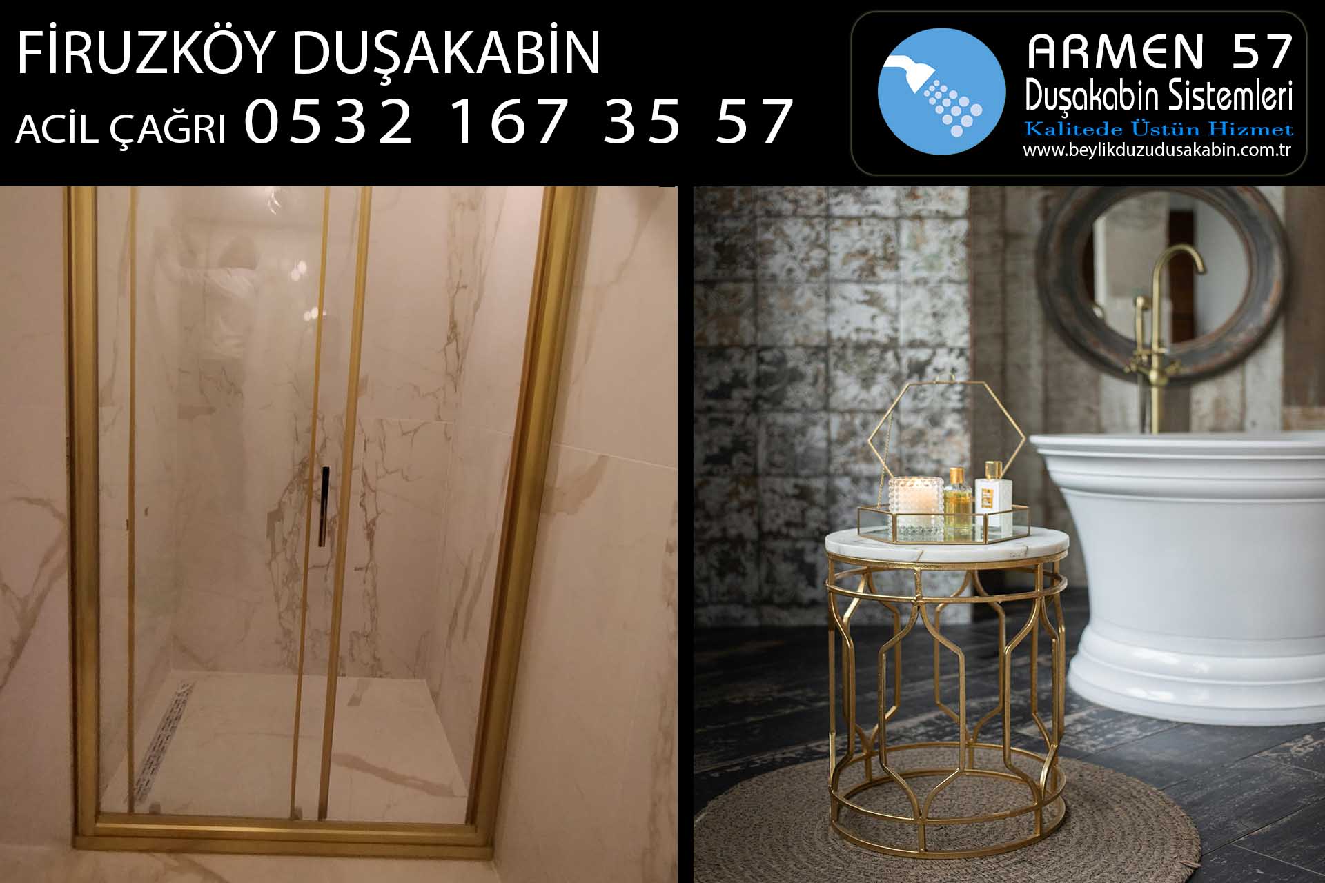 firuzköy duşakabin