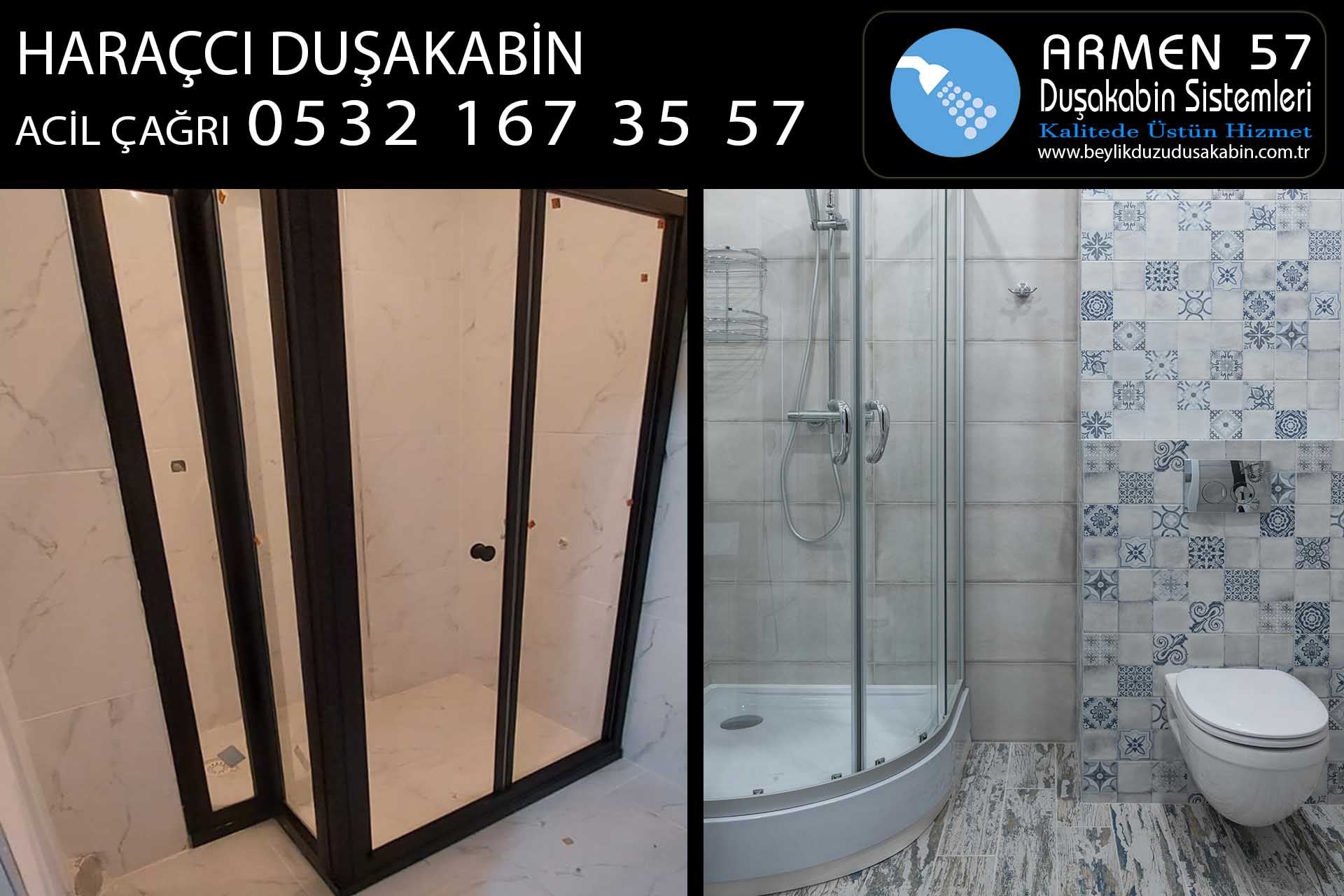 haraçcı duşakabin
