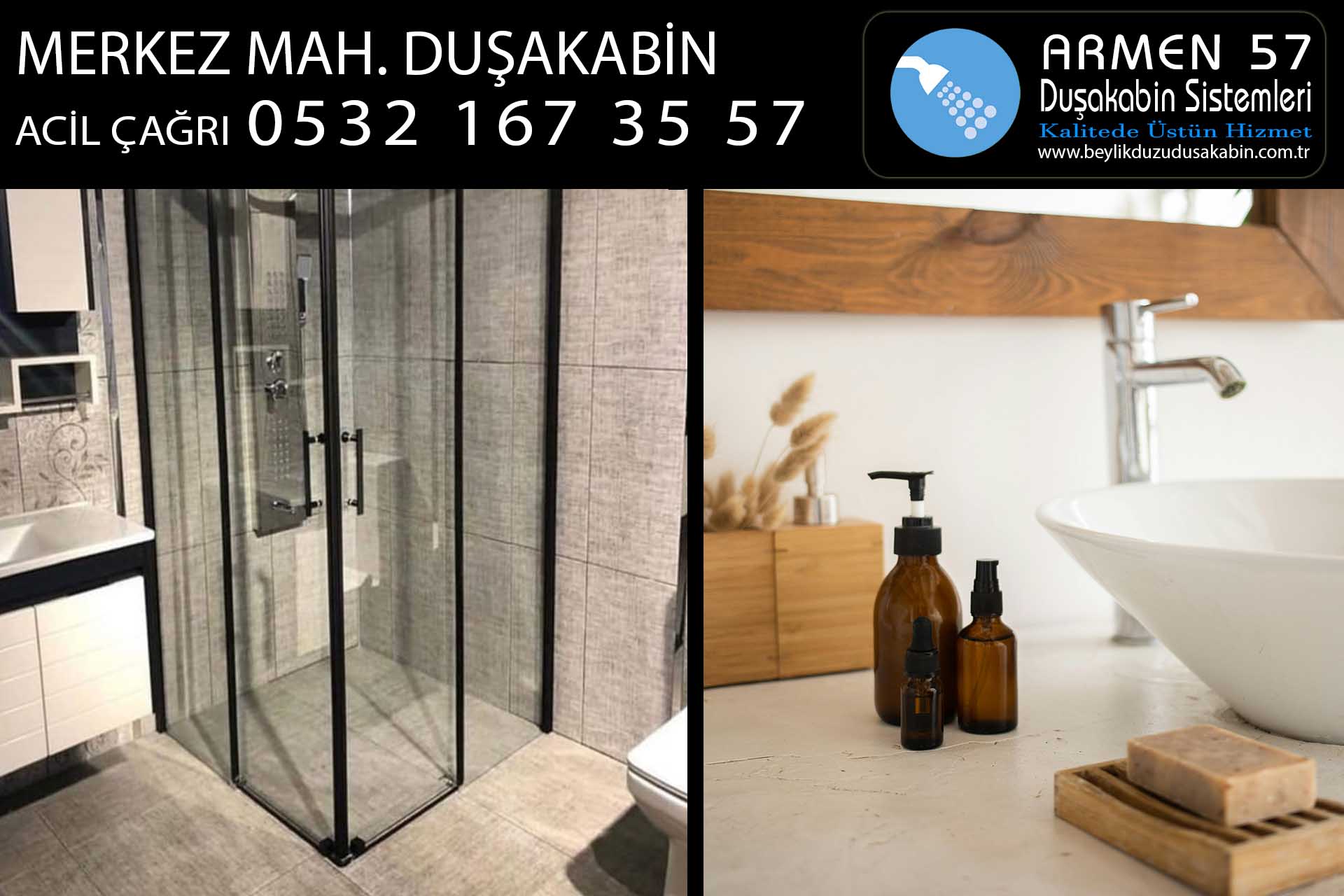merkez mahallesi duşakabin