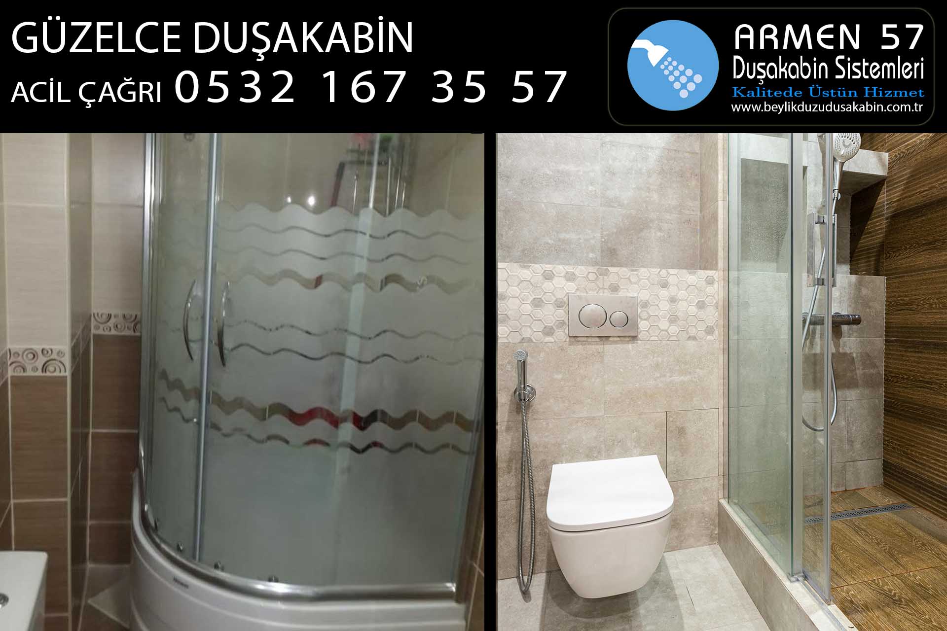 güzelce duşakabin
