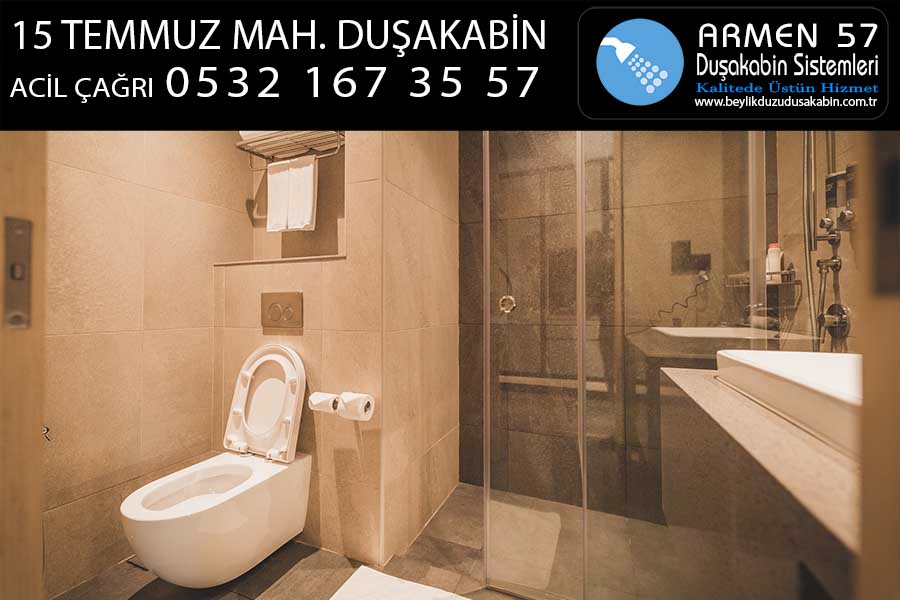 15 temmuz mahallesi duşakabin