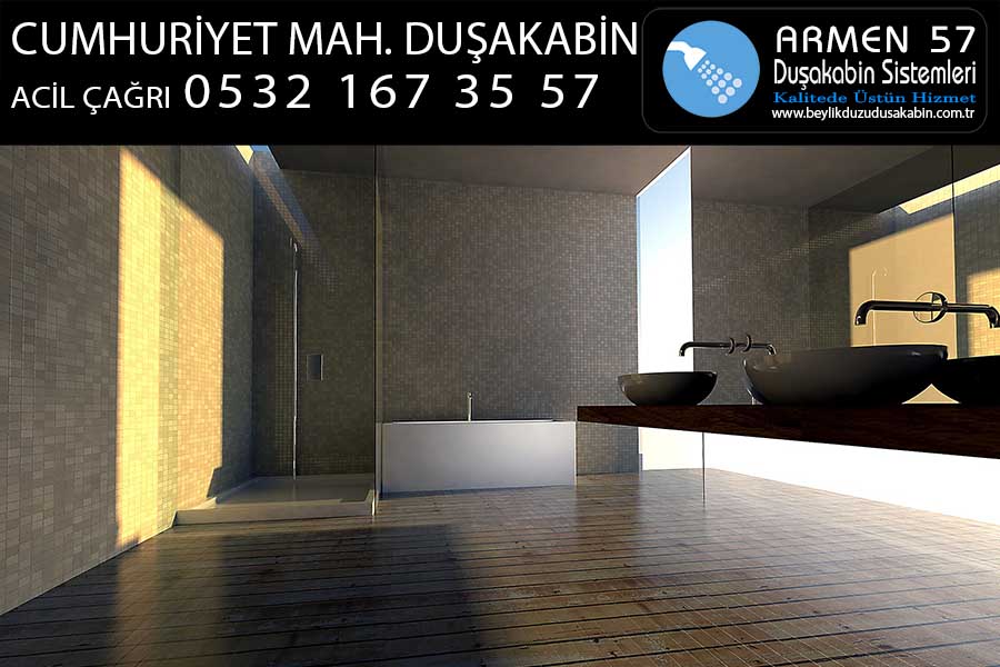 cumhuriyet mahallesi duşakabin