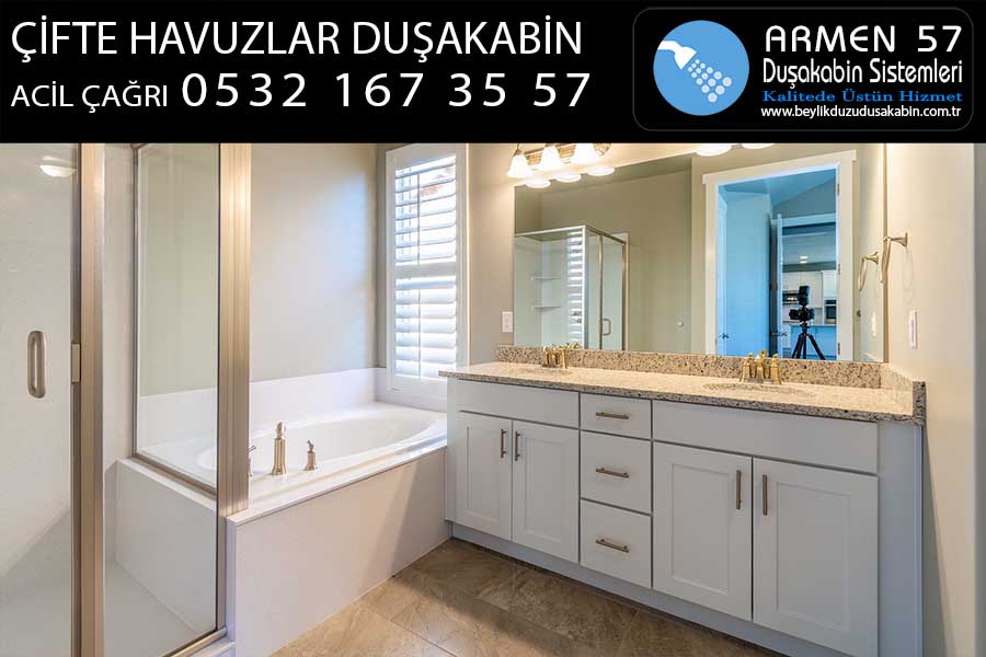 çifte havuzlar duşakabin
