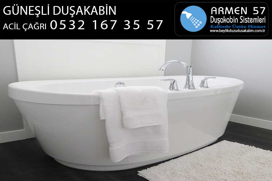güneşli duşakabin