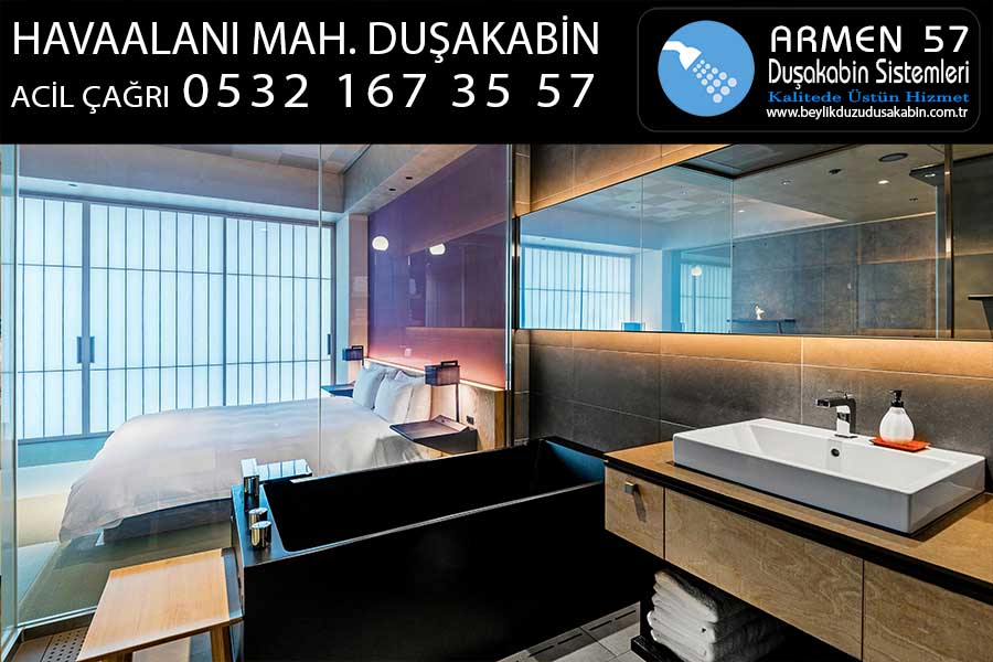 havaalanı mahallesi duşakabin