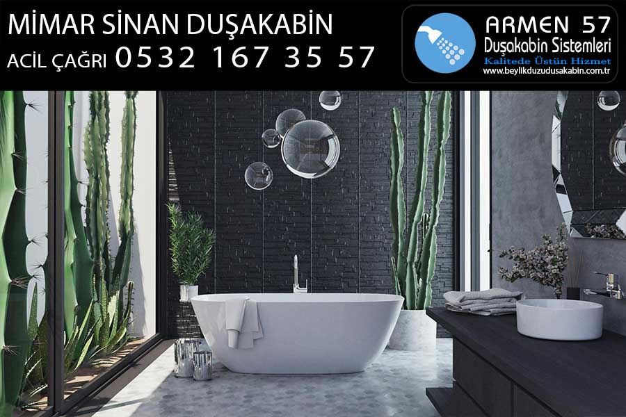 mimar sinan duşakabin