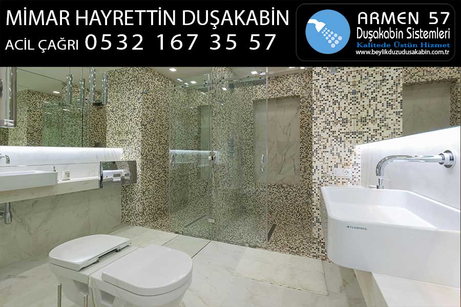 mimar hayrettin duşakabin