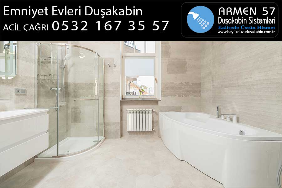 Emniyet Evleri Duşakabin