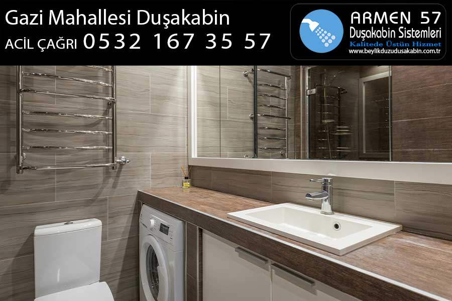 Gazi Mahallesi Duşakabin